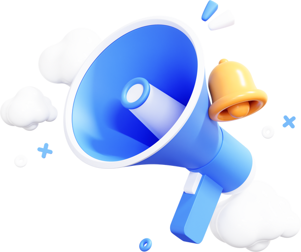 3D Megaphone